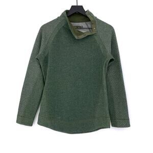 PRANA Brandie Wool Sweater Forest Green XS